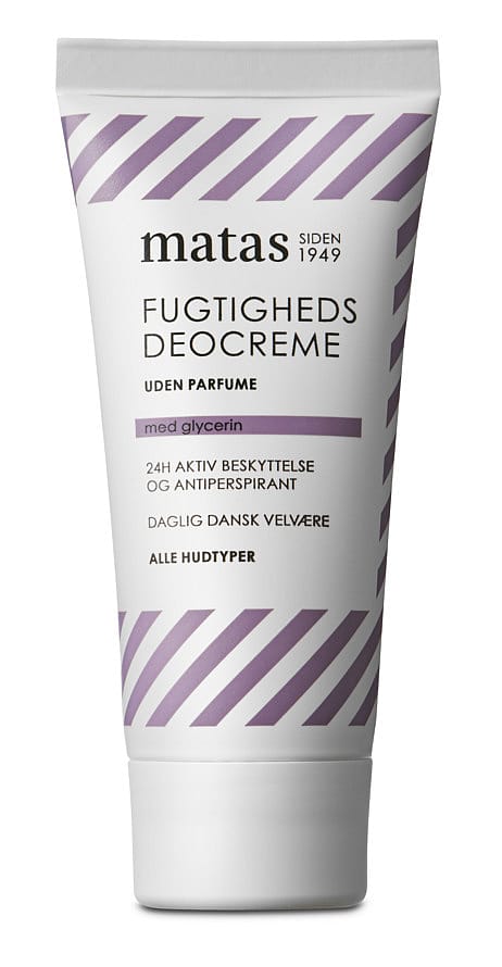 Matas Striber Deocreme Uden Parfume 50 ml