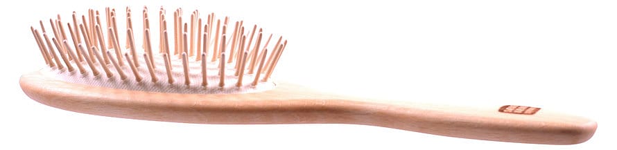SÆBEVÆRKSTEDET Hårbørste til kort, evt. kraftigt hår, pigge i træ stk