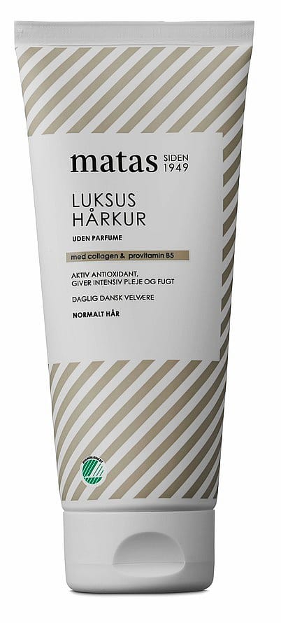 Matas Striber Luksus Hårkur til Normalt Hår Uden Parfume 200 ml