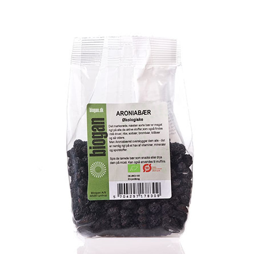 Biogan Aroniabær tørrede Ø 100 g