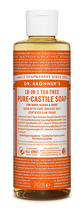 Dr. Bronner's Tea Tree Liquid Soap 236 ml