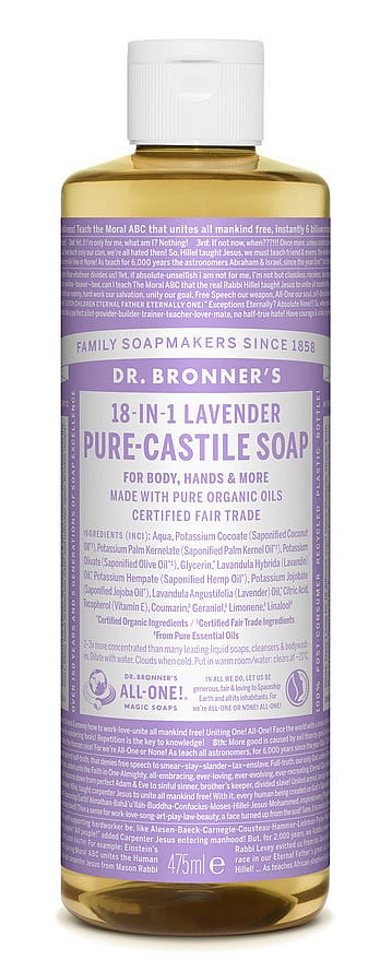 Dr. Bronner's Castile Soap Lavender 473 ml