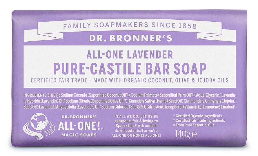 Dr. Bronner's Bar Soap Lavender