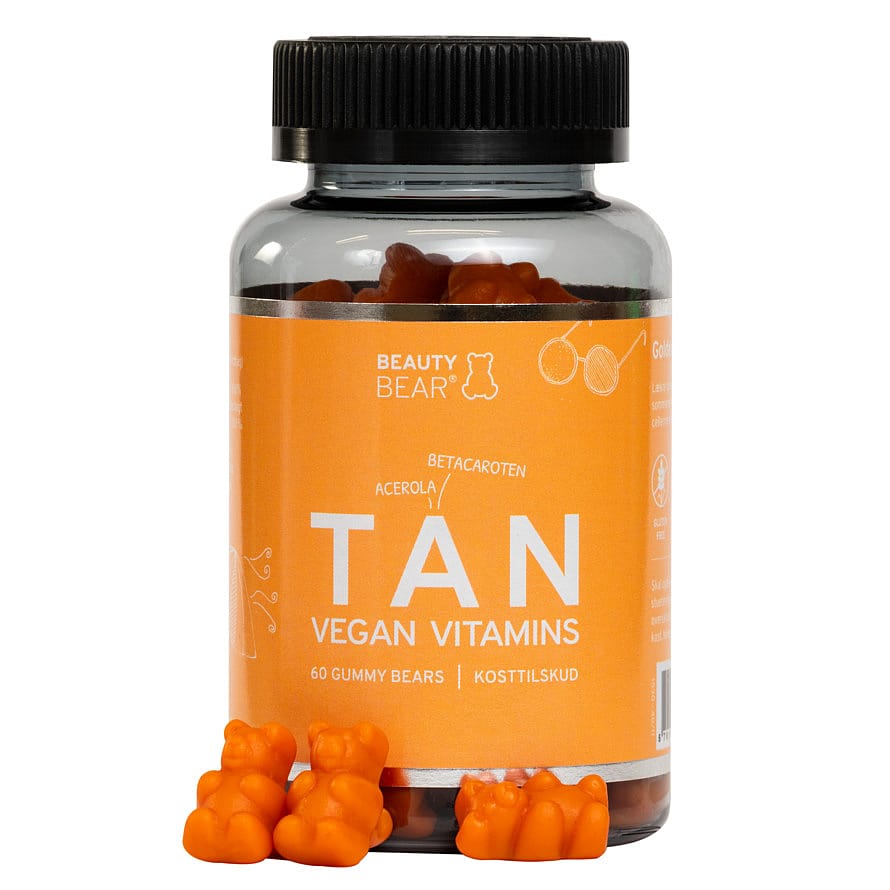 Beauty Bear TAN Vitamins Gummies 60 stk