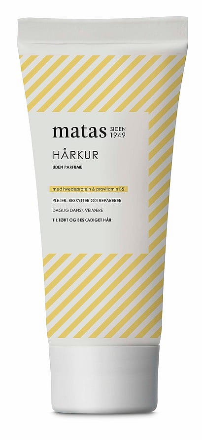 Matas Striber Hårkur til Tørt og Beskadiget Hår Uden Parfume 200 ml
