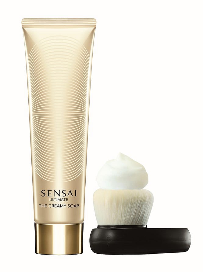 Sensai Ultimate The Creamy Soap + Brush Face Cleanser 125 ml