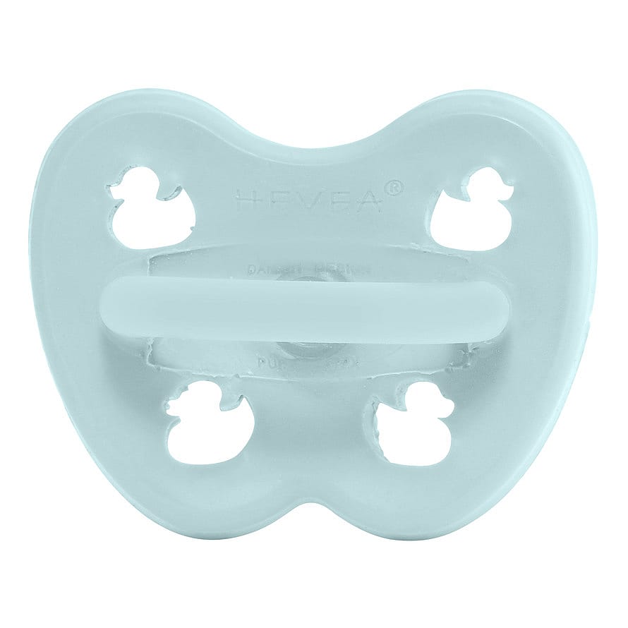 HEVEA Naturgummi Rund Sut Baby Blue 0-3 mdr.