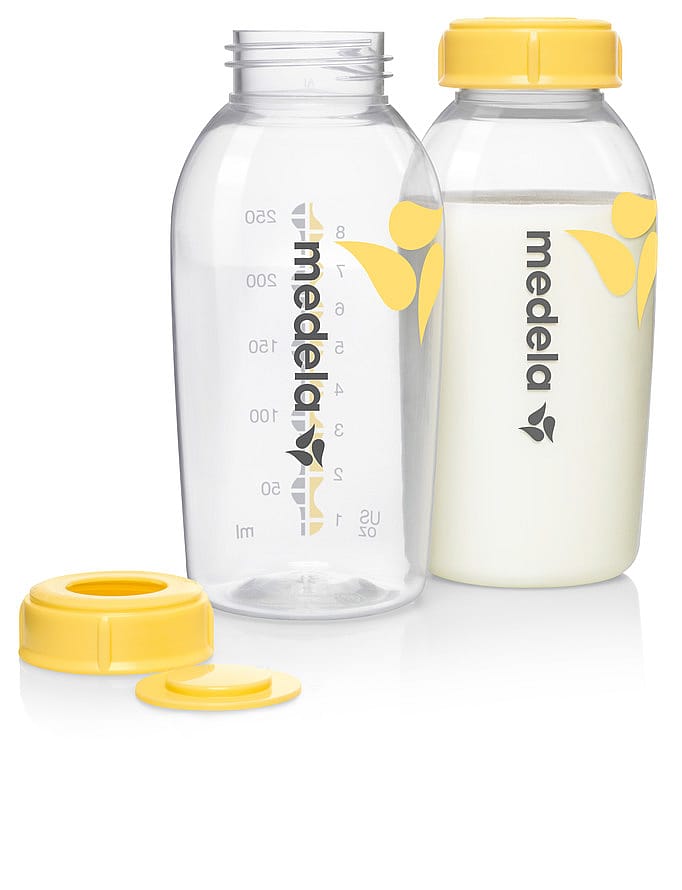 Medela Brystmælksflaske 2 stk á 250 ml
