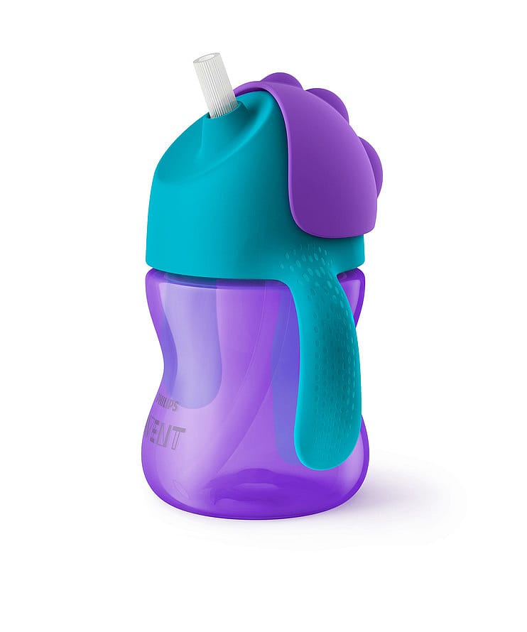 Philips Avent Sugerørskop Drypfri Turkis/ lilla 200 ml