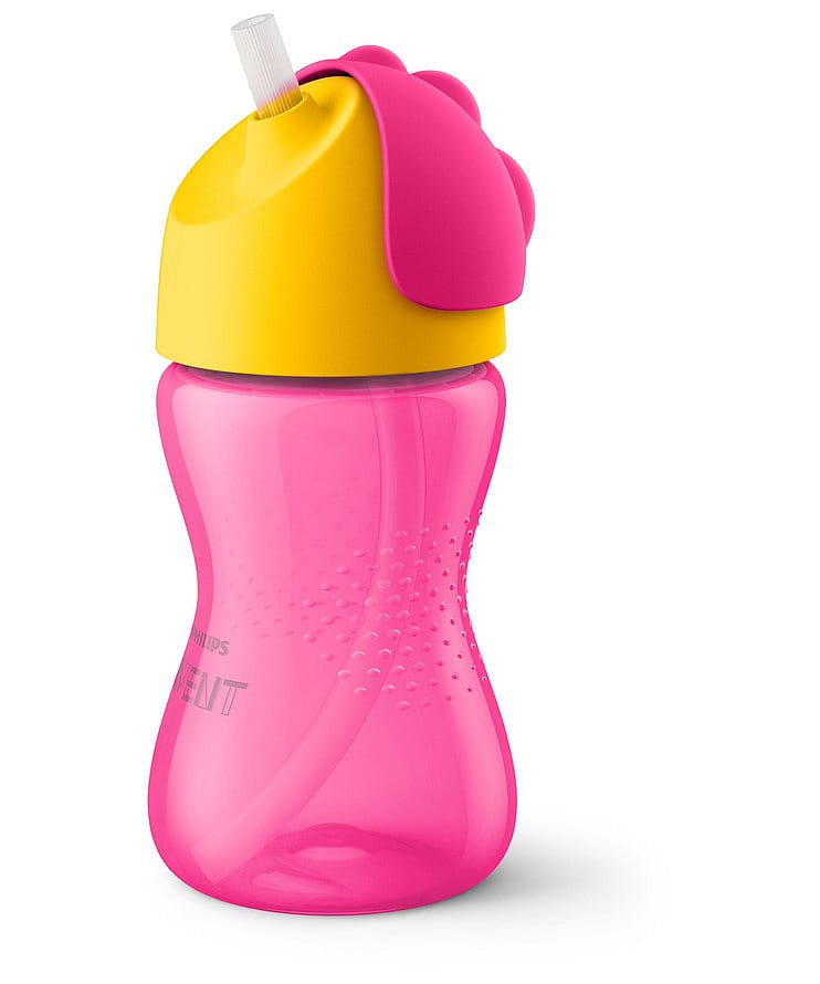 Philips Avent Sugerørskop Drypfri Pink 300 ml