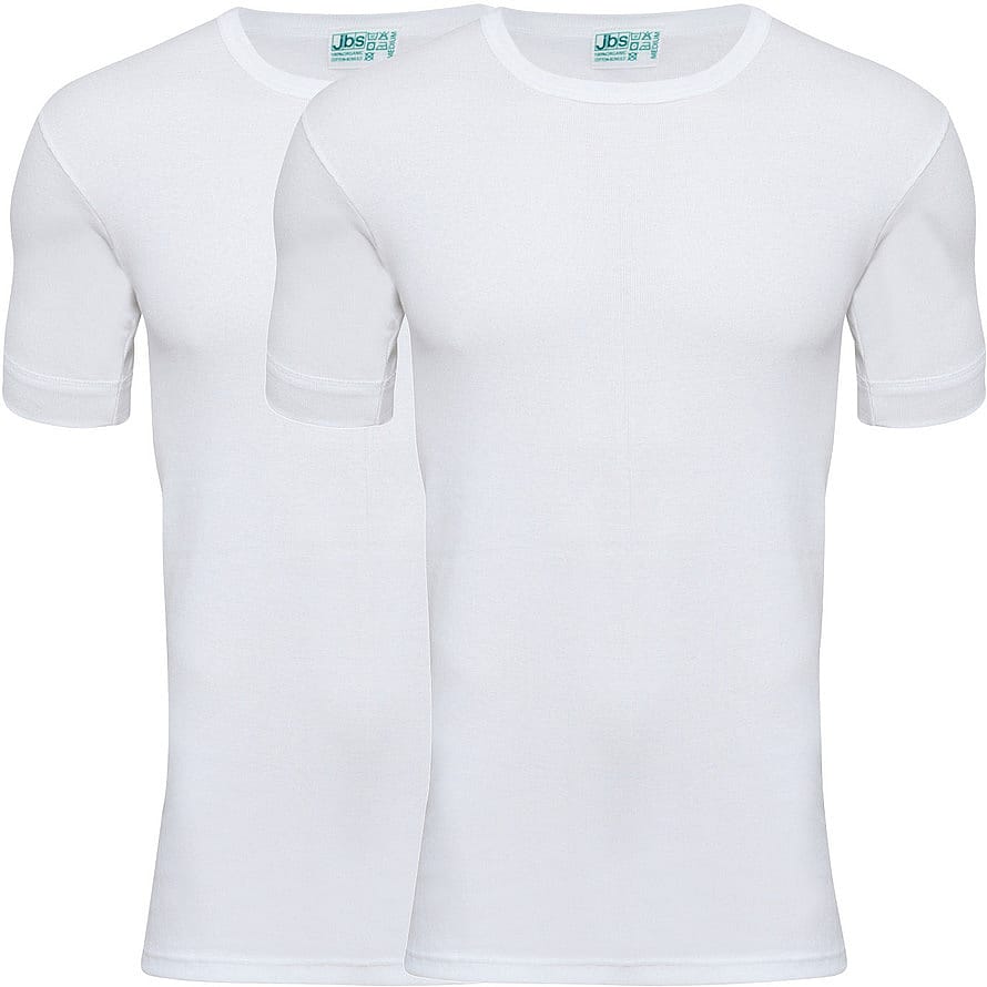 JBS T-Shirt 2-Pack Organic Cotton Hvid L