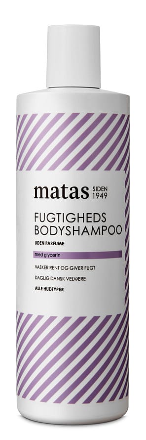 Matas Striber Fugtigheds Bodyshampoo Uden Parfume 500 ml