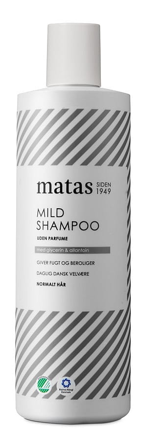 Matas Striber Mild Shampoo Fragrance Free 500 ml