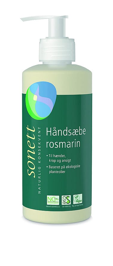 Sonett Håndsæbe Rosmarin 300 ml