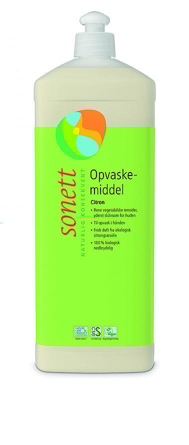 Sonett Opvaskemiddel Citron 1 L