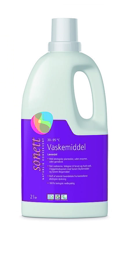 Sonett Vaskemiddel Lavendel Flydende 2 L