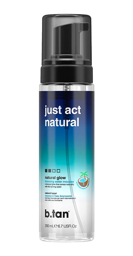 b.tan Just Act Natural Self Tan Mousse 200 ml