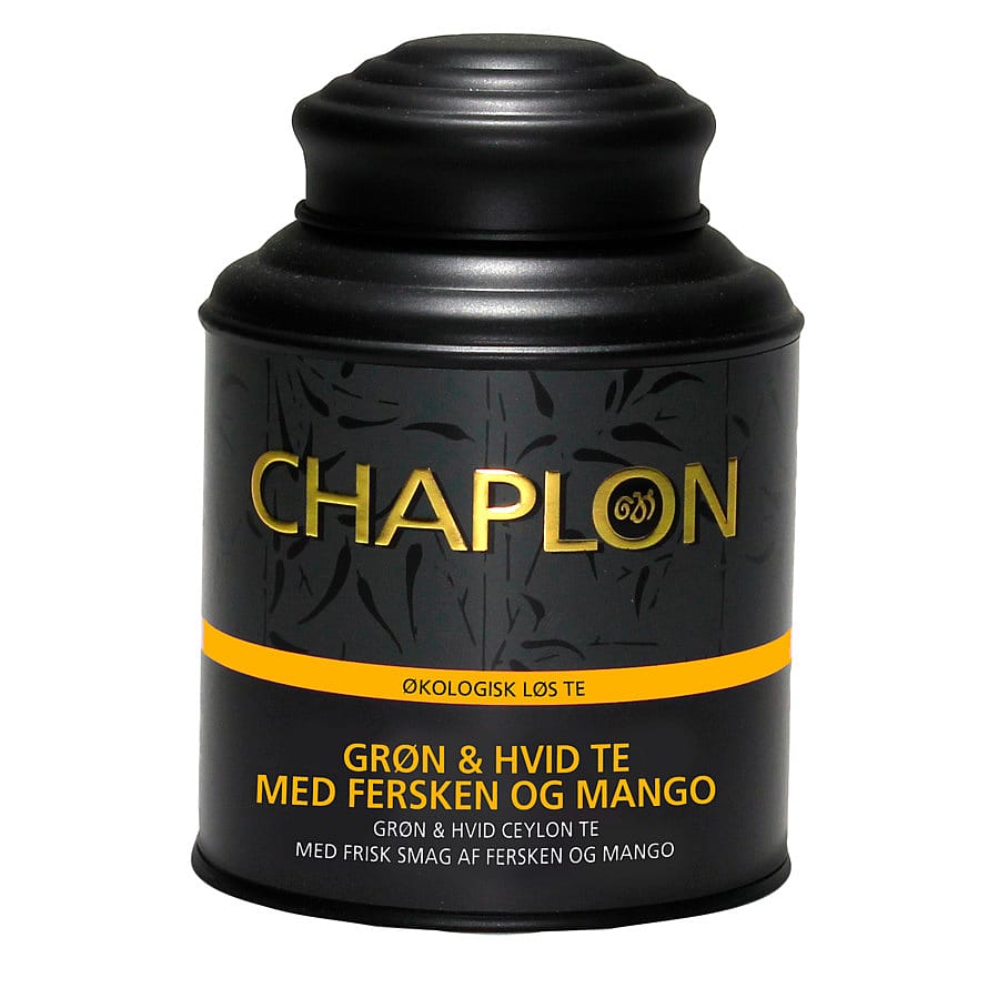 Chaplon Tea Fersken & Mango Økologisk Grøn & Hvid Te 160 g
