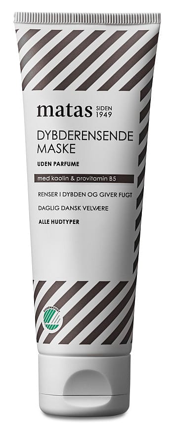 Matas Striber Dybderensende Maske til Alle Hudtyper Uden Parfume 80 ml