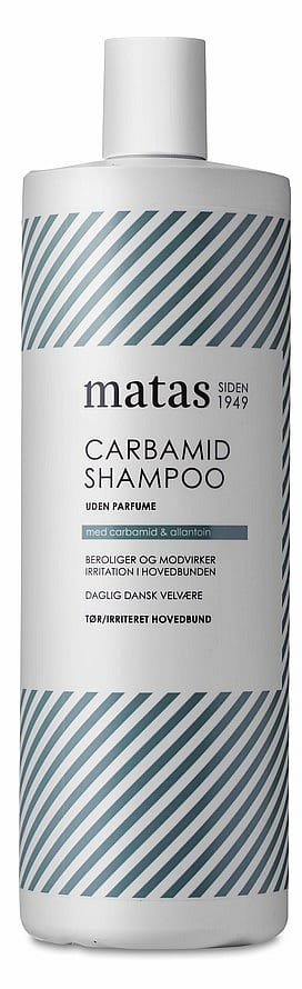 Matas Striber Carbamid Shampoo til Tør og Irriteret Hovedbund Uden Parfume 1000 ml