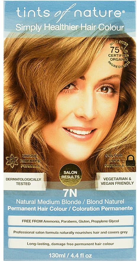 Tints of Nature Naturlig hårfarve Natural Medium Blonde 7N 130 ml