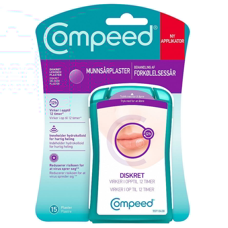 Compeed Forkølelsessår 15 stk.