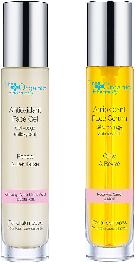 The Organic Pharmacy Antioxidant Face Serum + Antioxidant Face Gel 2 x 35 ml