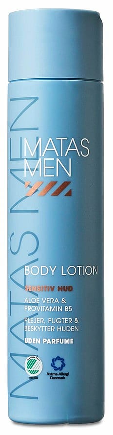 Matas Striber Men Bodylotion Til Sensitiv Hud Uden Parfume 250 ml