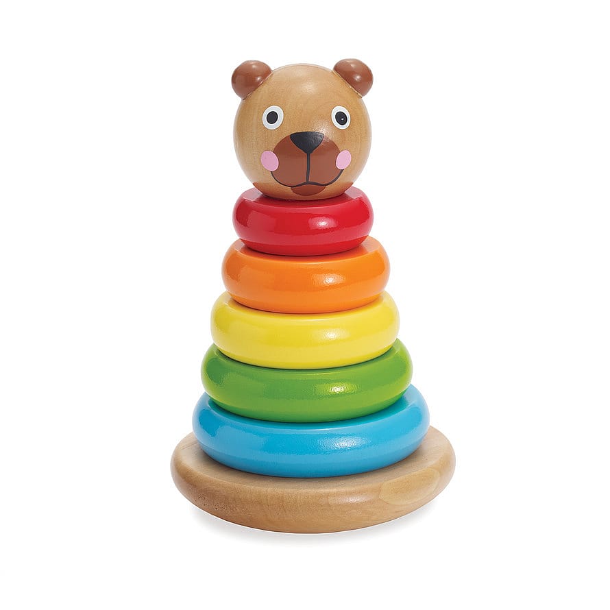Manhattan Toy Brillian Bear Magnetic Stack Up Multi Color