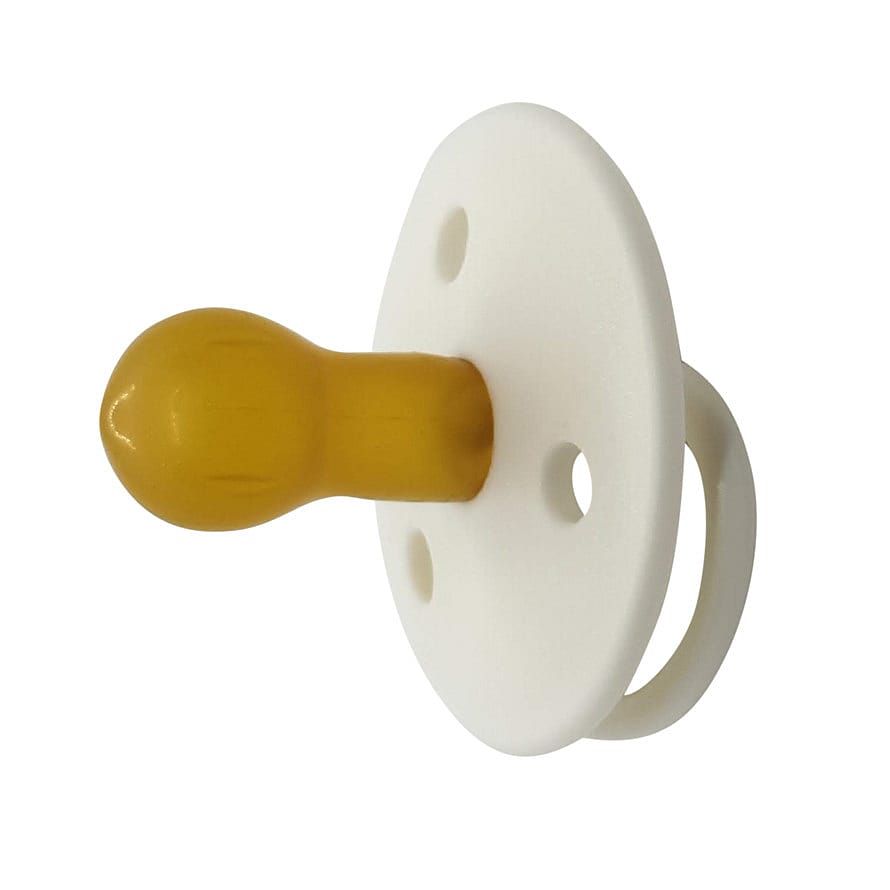 Mininor Sut Rund Latex 2-pak Hvid 0 mdr.+