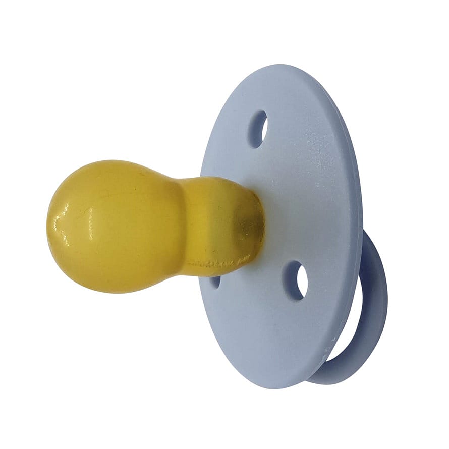 Mininor Sut Rund Latex 2-pak Blå 6 mdr.+