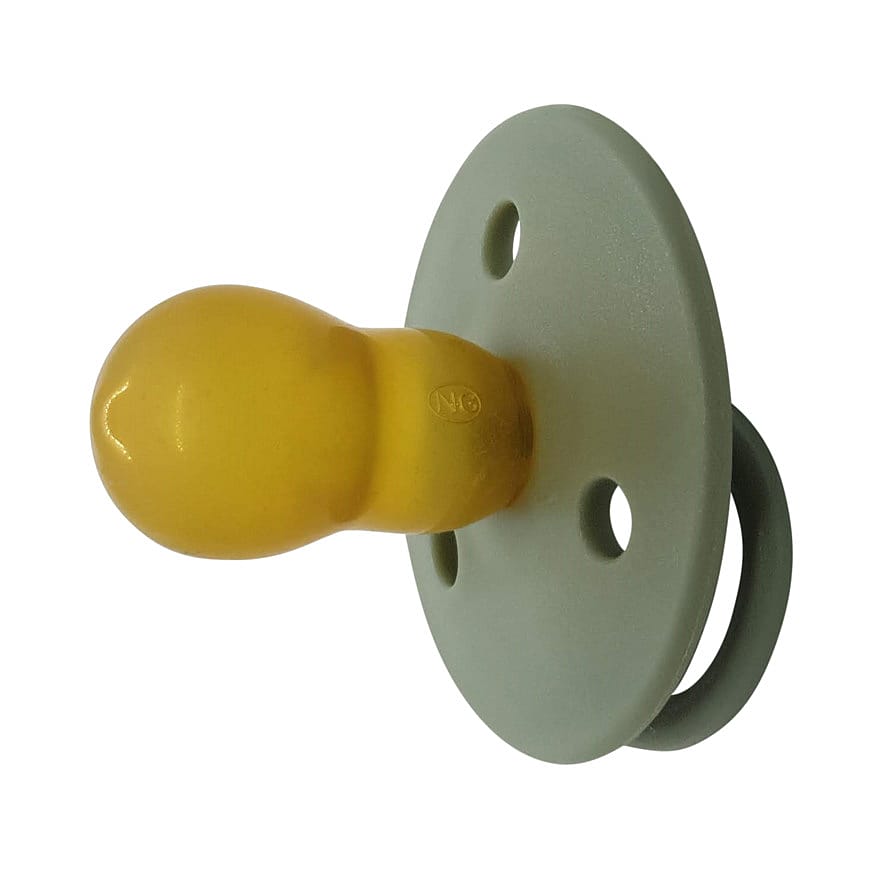 Mininor Sut Rund Latex 2-pak Grøn 6 mdr.+