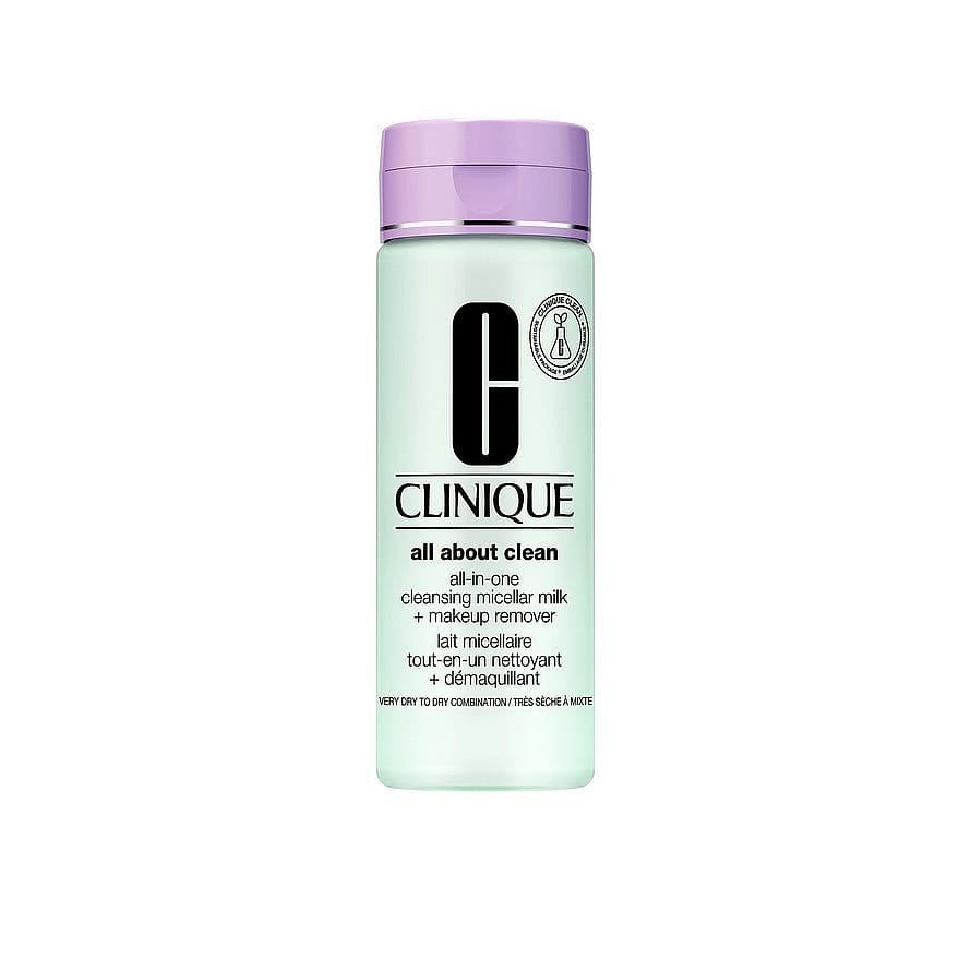Clinique All About Clean Micellar Milk + Makeup Remover Very Dry to Combination Skin 200 ml