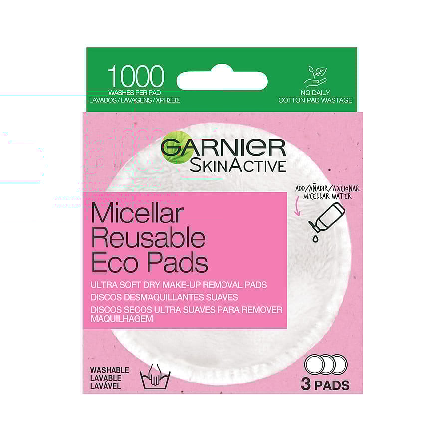 Garnier Skin Active Micellar Reusable Eco Pads 3 pcs