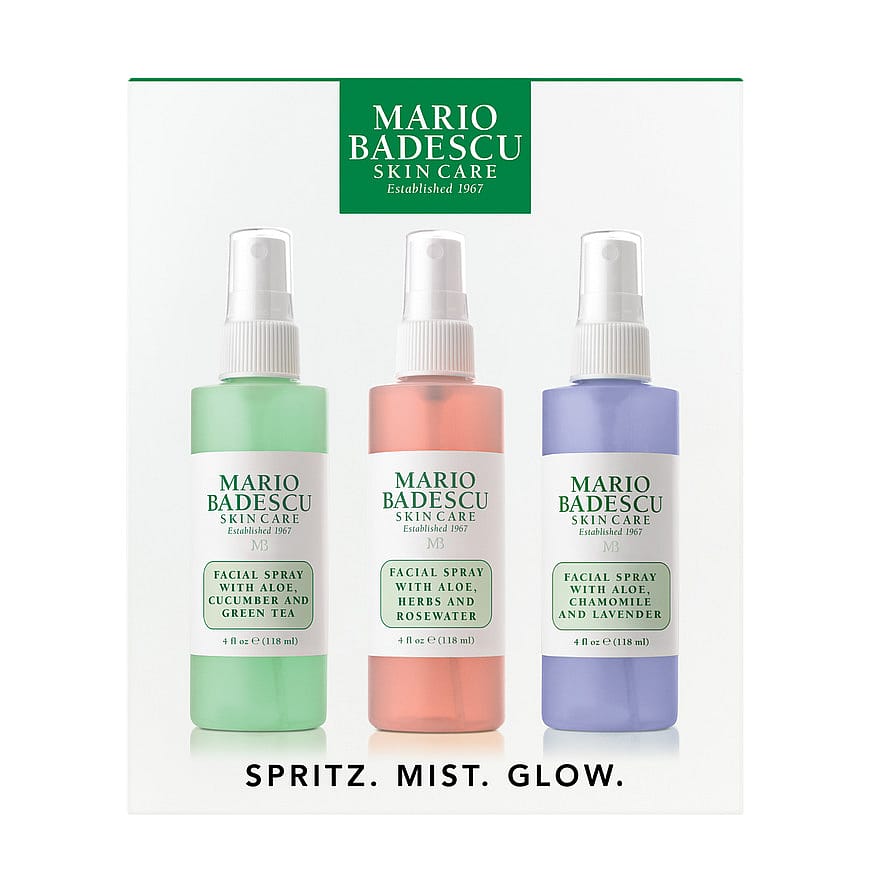 Mario Badescu Spritz.Mist.Glow Kit 3 x 118 ml