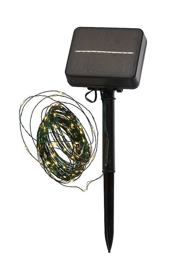 Sirius Knirke Solar lyskæde 160 lys, 15,9m