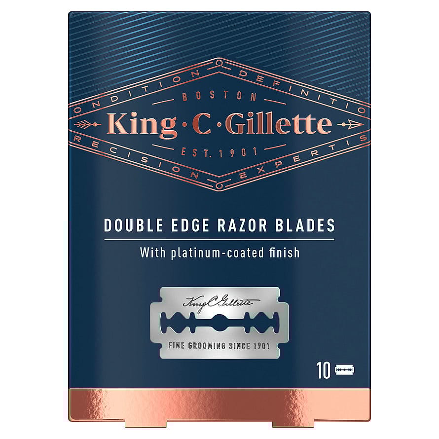 King C. Gillette blade til Double Edge 10 stk