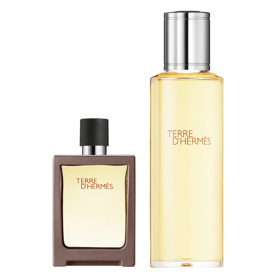 HERMÈS Terre D'Hermès EdT Travel Spray + Refill 30 ml + Refill 125 ml