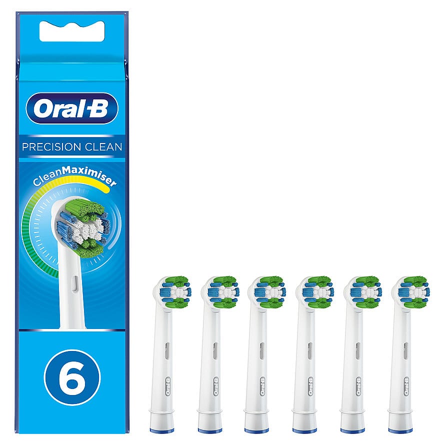 Oral-B Precision Clean Børstehoveder 6 stk