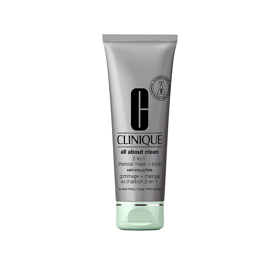 Clinique All About Clean Charcoal Mask + Scrub Anti-Pollution 100 ml