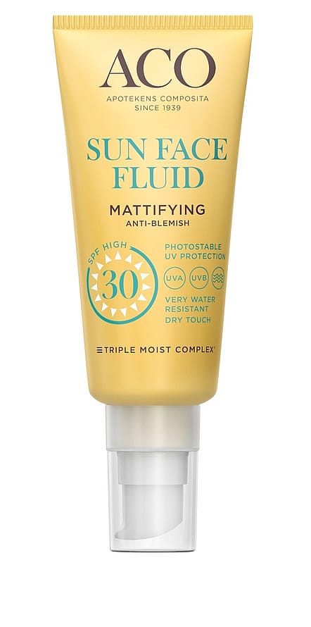 ACO Sun Face Mattifying SPF 30 40 ml