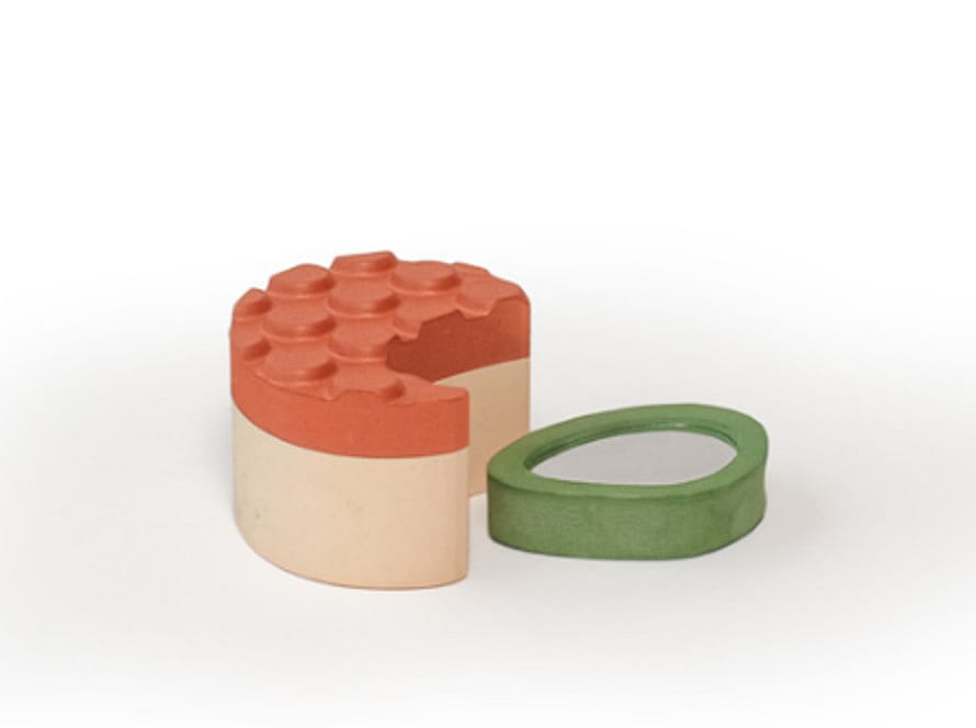 bObles Sansehjerte Rust/Olive