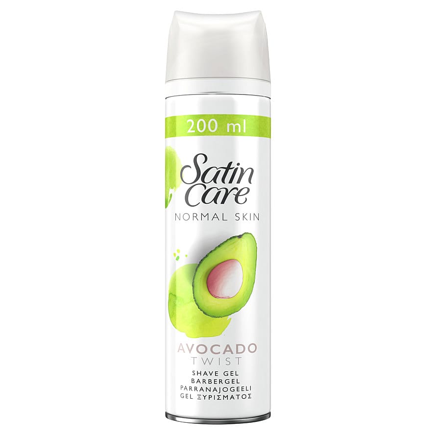 Gillette Satin Care Sensitive Avocado Gel Shaving 200 ml