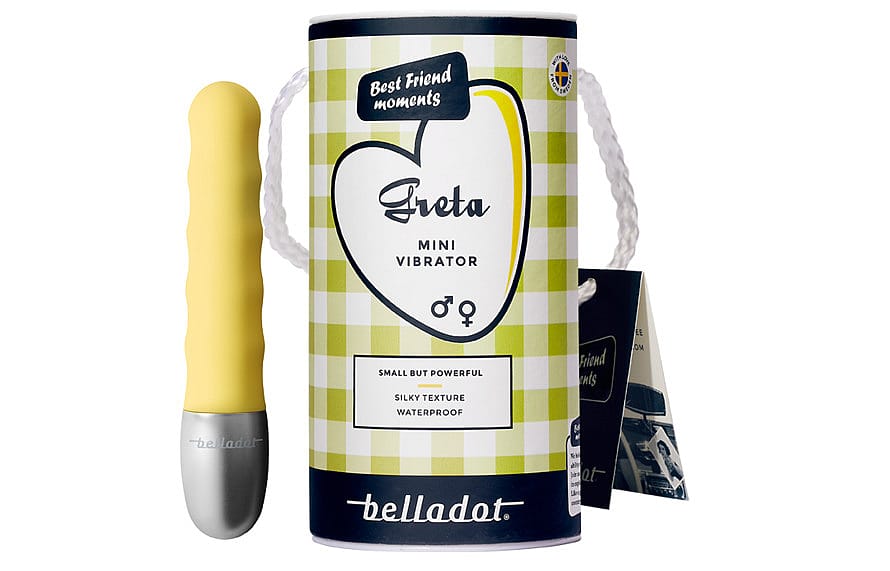 Belladot Greta Mini Vibrator Gul