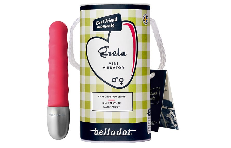 Belladot Greta Mini Vibrator Rød