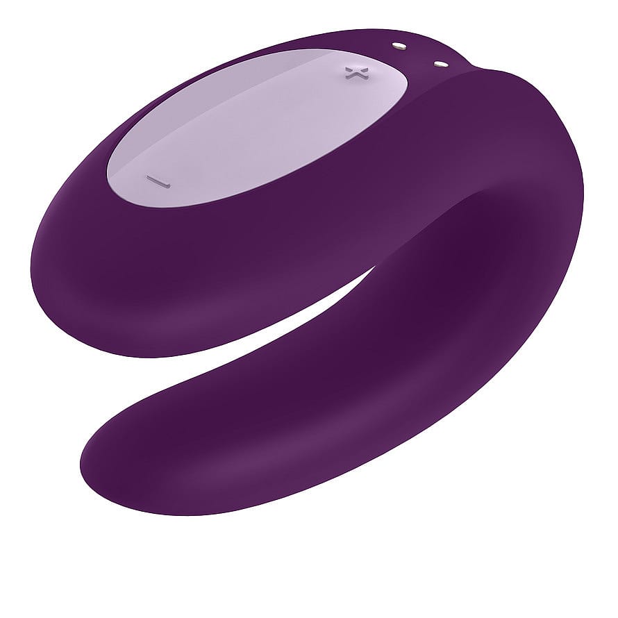 Satisfyer Double Joy Vibrator Violet