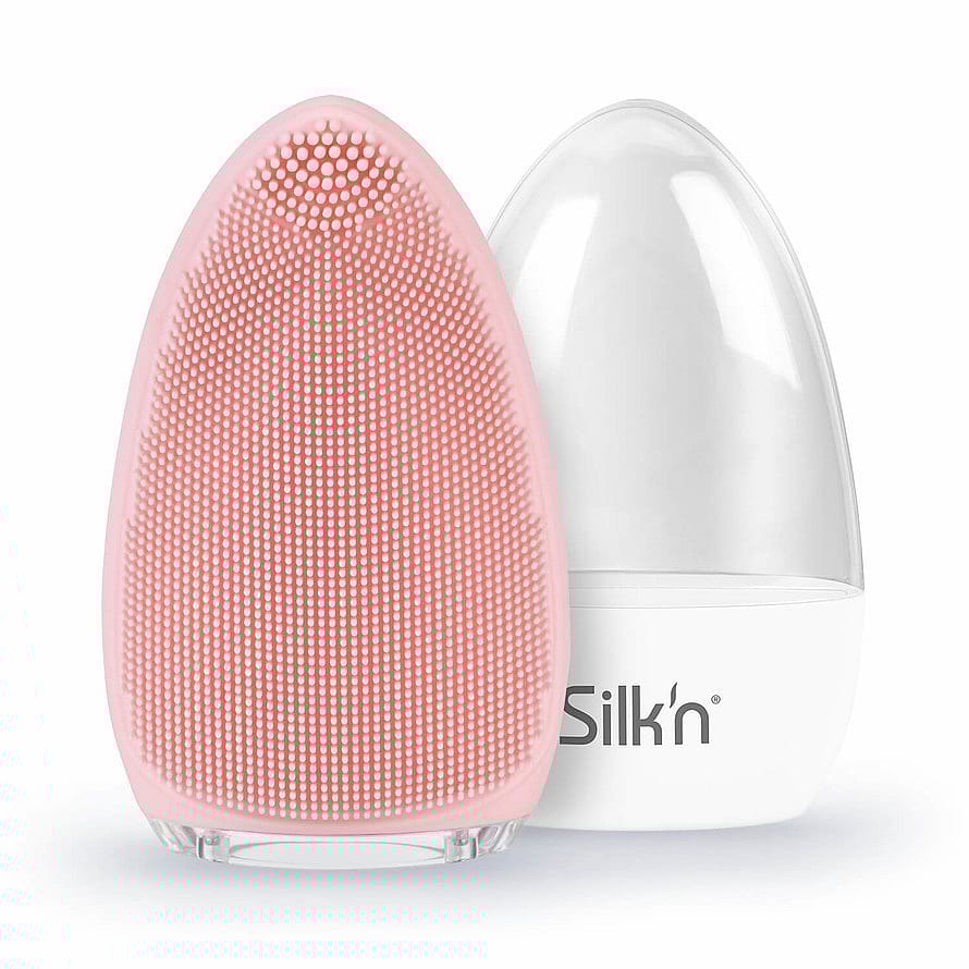 Silk'n Bright Silicone Facial Brush Pink