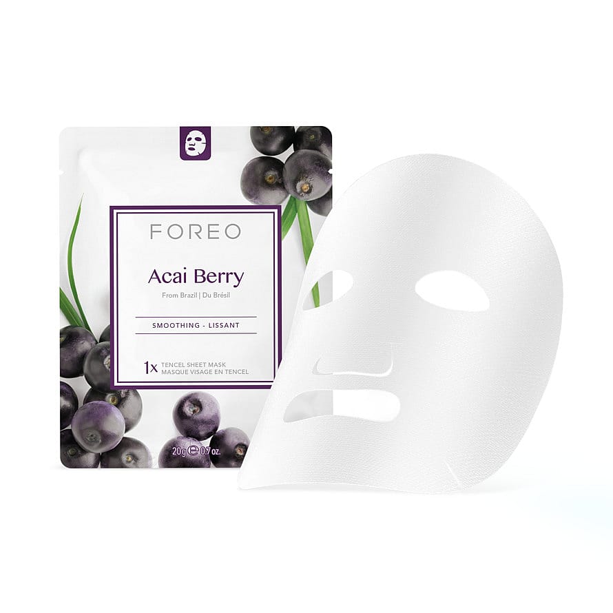 FOREO Farm to face Acai Berry Sheet Mask 3 stk