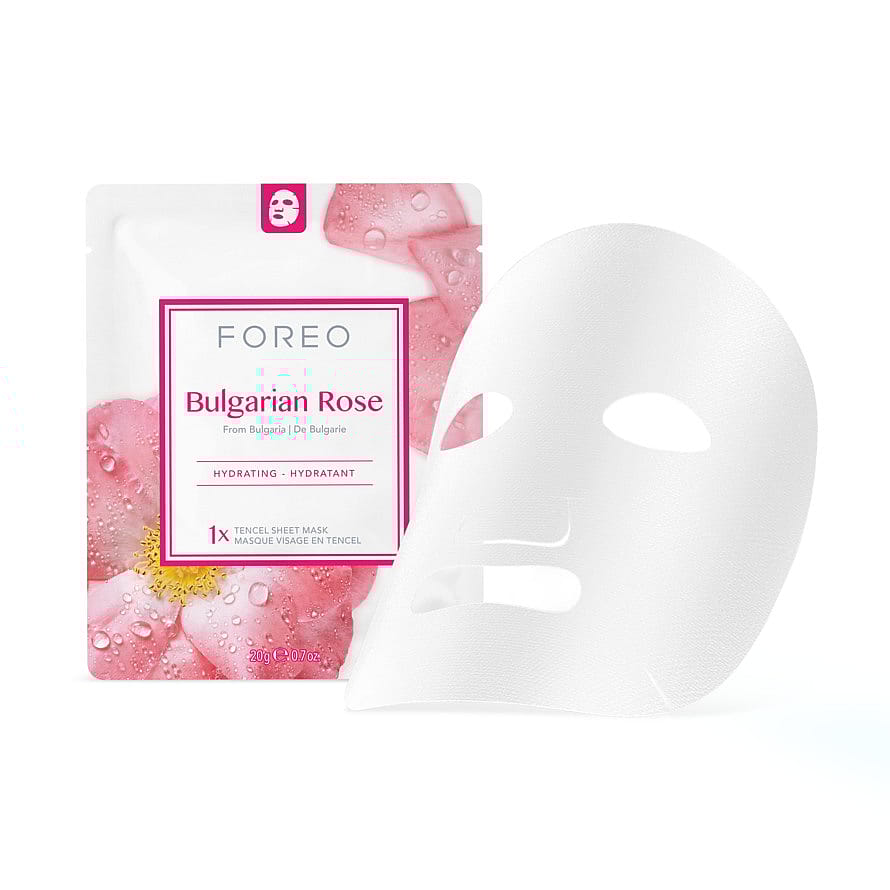 FOREO Farm to face Bulgarian Rose Sheet Mask 3 stk
