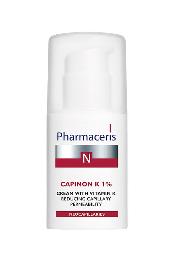 Pharmaceris Capinon K 1% Reducing Capillary Permability Vitamin K Cream 30 ml